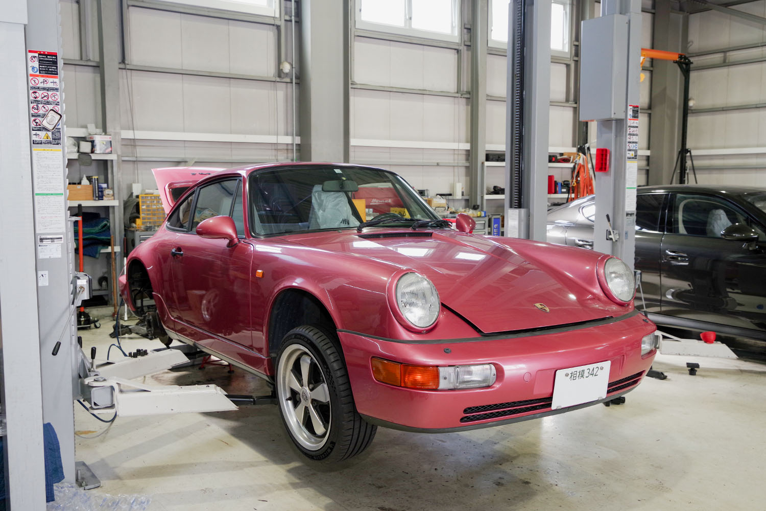空冷オフシーズン？ にオイル漏れを修理 ｜ ポルシェ964カレラ