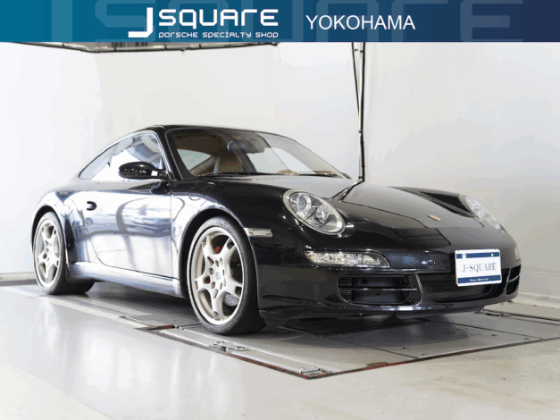 ポルシェ 911 カレラS ティプトロニックS　997カレラS　TIPS　スポクロ　ブラックメタリック 入荷しました！