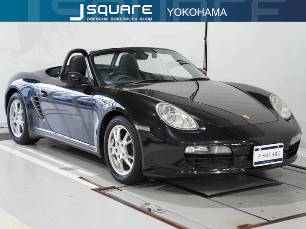 ポルシェ ボクスター 2.7 ティプトロニックS　987ボクスター tips 右ハンドル　ブラックメタリック 入荷しました！