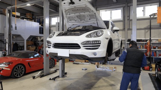 【ポルシェカイエン】ブレーキパッド・ディスクローター交換作業動画公開しました