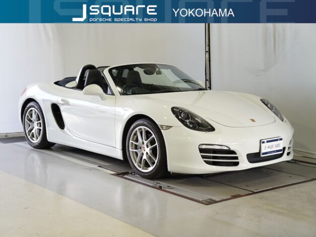 【入庫のお知らせ】ポルシェ ボクスター 2.7 PDK スポーツクロノPKG ホワイト