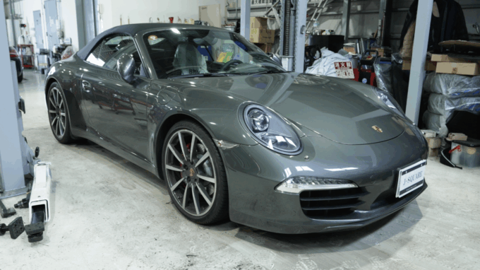 【動画公開のお知らせ】PADM警告灯⚠️点灯・ポルシェ911(991型)ノーマルのエンジンマウントへの交換作業