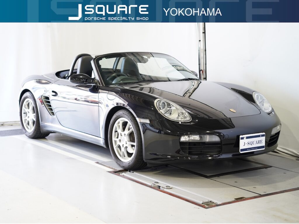 ポルシェ ボクスター 2.7 ティプトロニックS 右ハンドル アクティブサス シートヒーター  ブラックメタリック